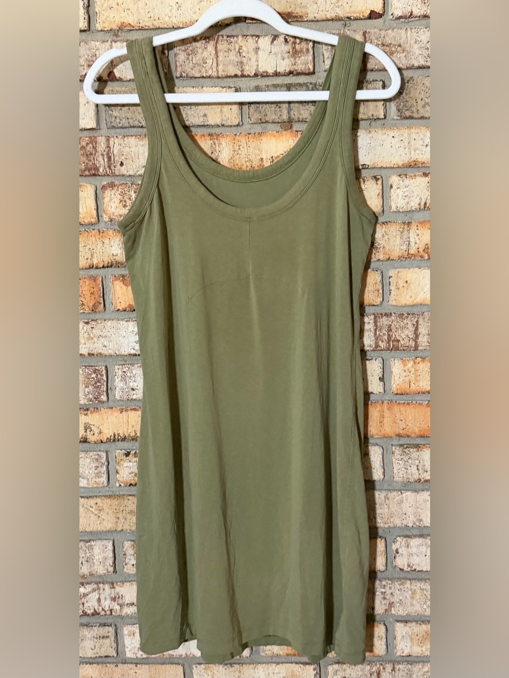 Lululemon green tank dress 8